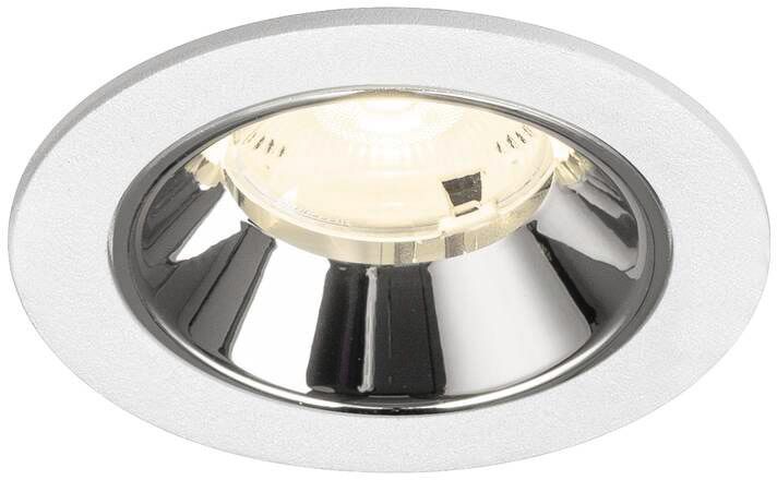 SLV NUMINOS® S, Deckeneinbauleuchte weiß/chrom 4000 K 20°