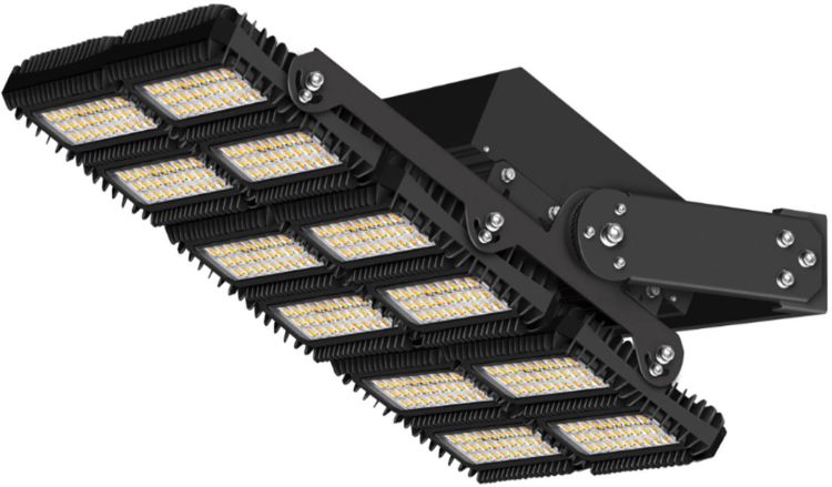 ISOLED LED Flutlicht 1.350W, 130x40° asymmetrisch, variabel, DALI dimmbar, neutralweiß, IP66