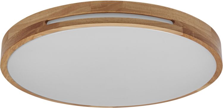 LEDVANCE Orbis Woodburry 300 mm 16 W 830 Click DIM Holzdekor