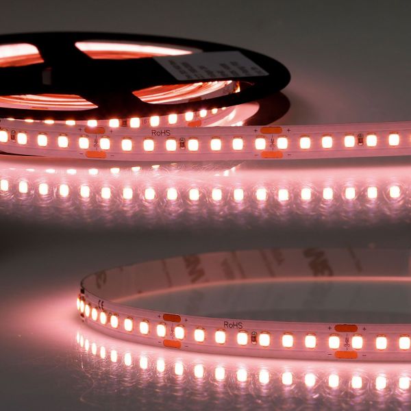 ISOLED LED CRI Food Flexband Meat, 24V DC, 14,4W, IP20, 5m Rolle, 160 LED/m