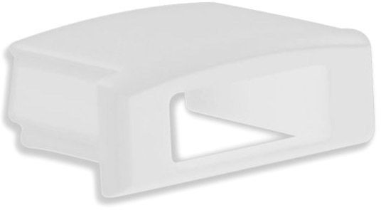 ISOLED Endkappe EC76W weiß für Profil PURE14 S mit Kabeldurchführung, 1 STK
