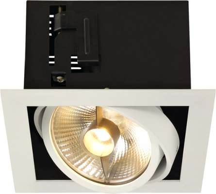 FRAME CURVE, Einbauleuchte, LED, 3000K, Eckig, Weiß Matt, Inkl