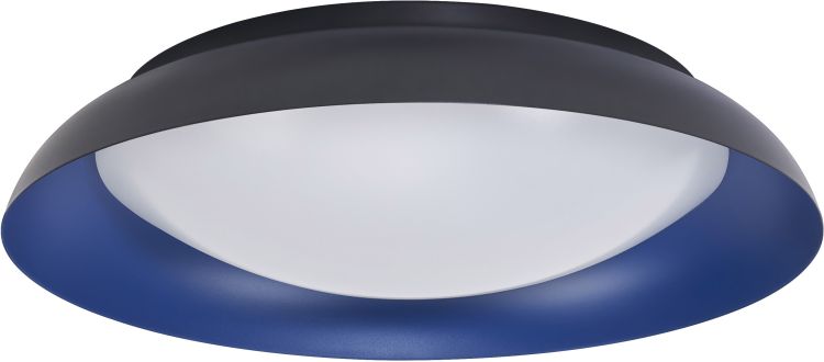 LEDVANCE Orbis Platte 480 mm 45 W 830 Click DIM Schwarz und Blau