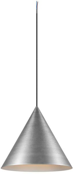 SLV MAGICO 38, Pendelleuchte, E27, Pendellänge 180 cm, 1 x max. 10 W, aluminium