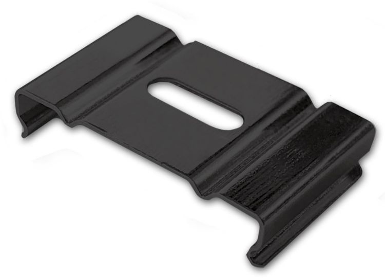 ISOLED Montageklammer Z24 für Profil SURF24/DIVE24, schwarz