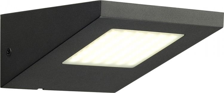 SLV IPERI WL Wandleuchte, anthrazit, 48 LED, neutralweiss, 4000K