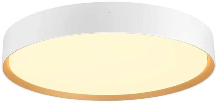 SLV DECONA 42 CL, PHASE, Deckenaufbauleuchte, rund, 3000/4000K, 23 W, weiß / gold
