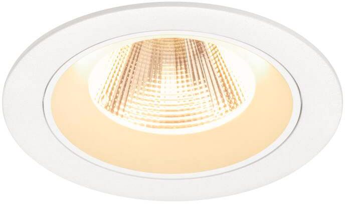 SLV NUMINOS® M, Deckeneinbauleuchte, 3000 K, 20°, IP20, rund, weiß