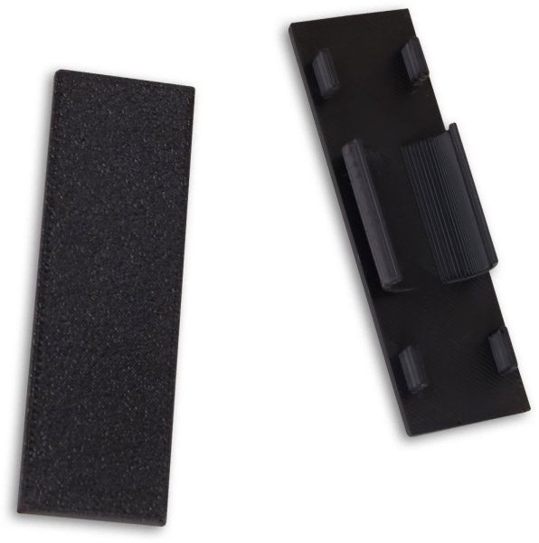 ISOLED Endkappe für Versa Wandprofil mit Hohlraum, 2 STK, schwarz