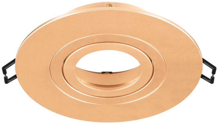 SLV NEW TRIA® 75 XL, Deckeneinbauring, D: 11 H: 2.6 cm, IP20, roségold