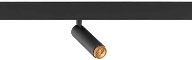 SLV GRIP! S, 48V Spot, deep & recessed track, zylindrisch, 2700K, 9.8 Watt, DALI, 29°, schwarz
