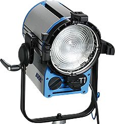 ARRI True Blue ST1, 1000W, P.O., blau-silber, mit Stecker