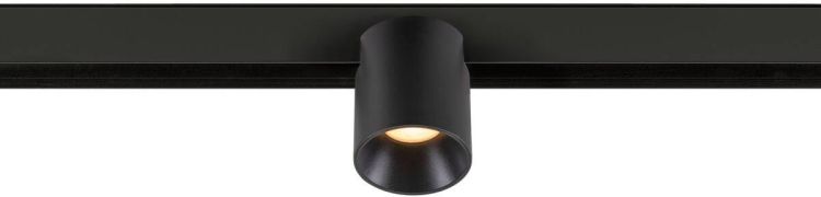 SLV FIXT-IT!, 48V, DALI, rund, Surface mounted track, Spot, 2000-3000K, 7.4 W, 36°, schwarz
