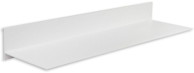 ISOLED Regalausleger 170 für Versa Wandprofile, Traglast 45kg, Aluminium, weiß, 122cm