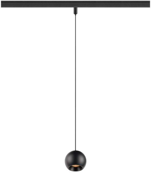 SLV LIGHT EYE® 2.0, 48V Pendelleuchte, DALI, Pendellänge 200 cm, 2700K, 30°, schwarz