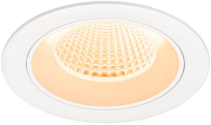 SLV NUMINOS® M, Deckeneinbauleuchte, 2700 K, 40°, IP20, rund, weiß
