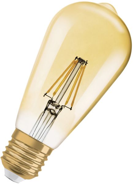 OSRAM Vintage 1906® LED EDISON 4W 824 Gold E27