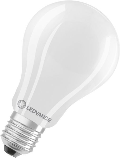 LEDVANCE LED CLASSIC A P 17W 827 mattiert E27