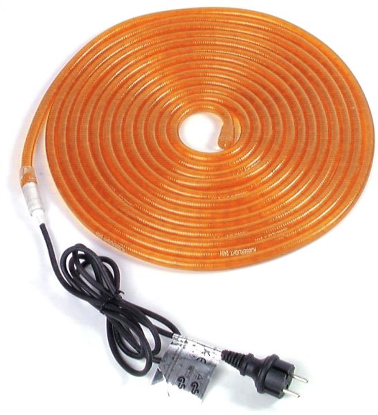 EUROLITE RUBBERLIGHT RL1-230V orange 9m