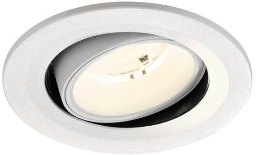 SLV NUMINOS® MOVE S, Deckeneinbauleuchte, 4000 K, 55°, IP20, rund, weiß