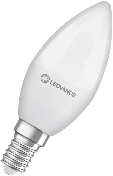 LEDVANCE LED Classic B 40 Recycled Plastic 4,9 W 840 Frosted E14
