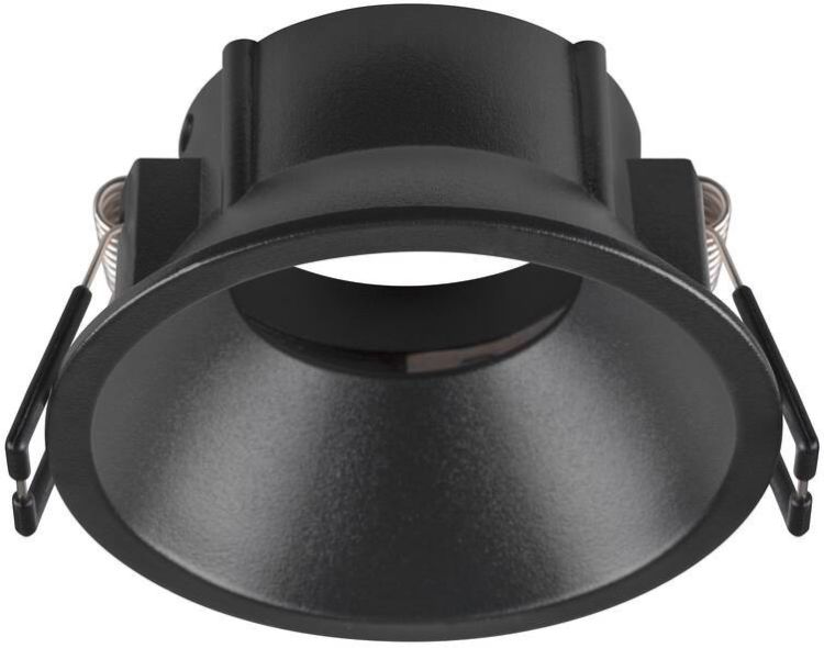 SLV NEW TRIA® 75, Deckeneinbauring, vertieft, D: 8.2 H: 4.3 cm, IP 20, schwarz