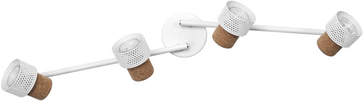 LEDVANCE Decor Spot Cork GU10 Weiß 4x3,4W 927 DIM