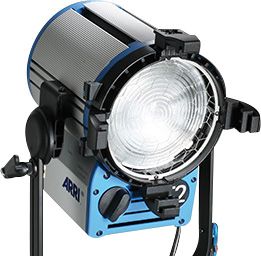 ARRI True Blue T2, 2000W, MAN, blau-silber, mit Schuko