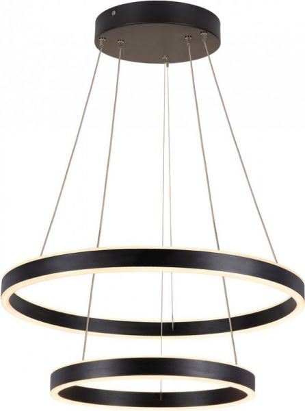 SLV ONE DOUBLE PD PHASE UP/DOWN, Indoor LED pendant light black CCT switch 2700/3000K