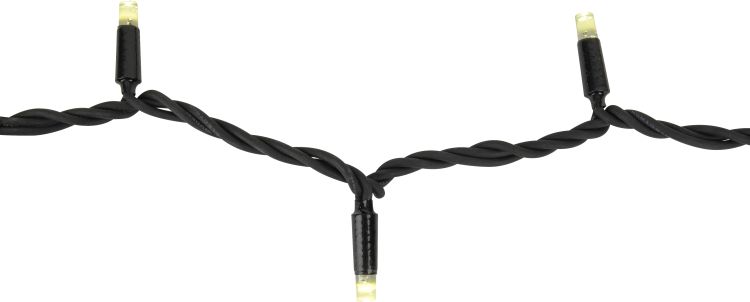 Showtec LED Rubber Static String Light WW Schwarz - 100 LEDs - 10 m