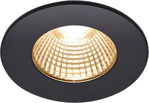 SLV PATTA-I, LED Outdoor Deckeneinbauleuchte, rund DL IP65 schwarz