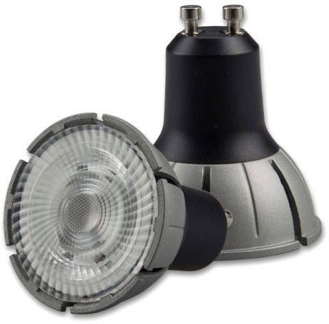 ISOLED GU10 Vollspektrum LED Strahler 7W COB, 36°, 2700K, dimmbar