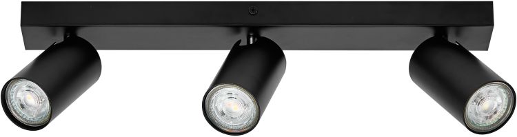 LEDVANCE LED-Spot Octagon GU10 Schwarz 3x3,4W 927 DIM