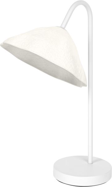 LEDVANCE Decor Lotusblatt Tischlampe E14 DIM Weiß