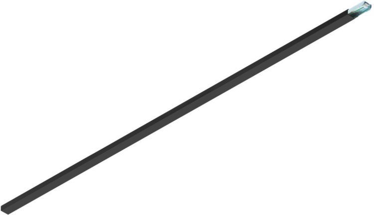 SLV EASYLIGHT BC 4500 5 25 BK, Blind Cover 4500mm, 5 pole, 2,5mm2