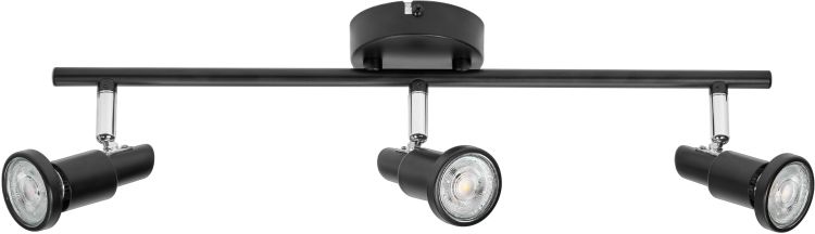 LEDVANCE LED-Spot GU10 Schwarz 3 x 3,4 W 927 DIM