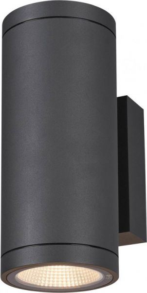 SLV ENOLA, applique extérieure, rond, M, anthracite, LED, 19W, 3000K/4000K, IP65, up/down