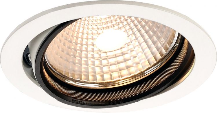 SLV BERET G12 Downlight, weiß