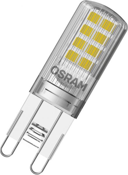 OSRAM LED Base Stiftsockellampe LED Lampe 12V (ex 30W) 2,6W / 2700K Warmweiß PIN G9 3er Pack