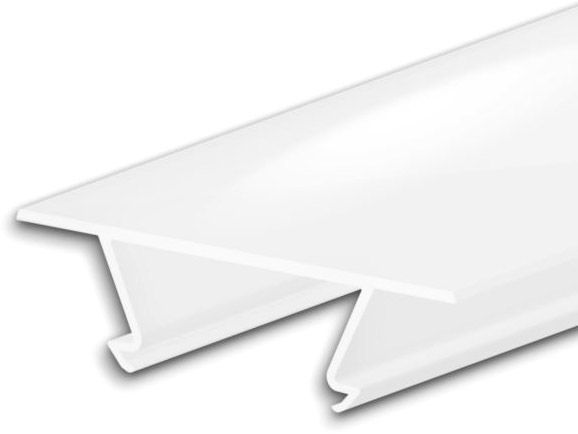 ISOLED Abdeckung COVER45 opal/satiniert 200 cm für Profil CORNER12 BORDERLESS