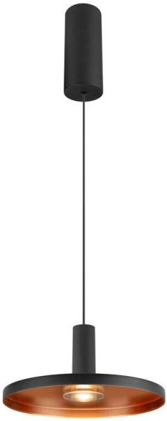 SLV LALU® SET, Pendelleuchte, LED Base, PLATE 22, PHASE, Pendellänge 200 cm, 2700/3000 K, 40°