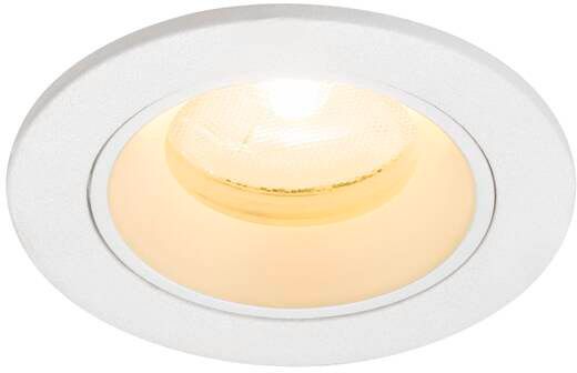 SLV NUMINOS® XS, Deckeneinbauleuchte, 3000 K, 20°, IP20, rund, weiß