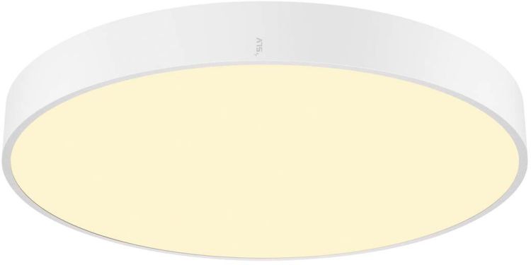 SLV MEDO® PRO 60, Wand- und Deckenaufbauleuchte, rund, 3000/4000K, 39W, DALI, Touch, 110°, weiß