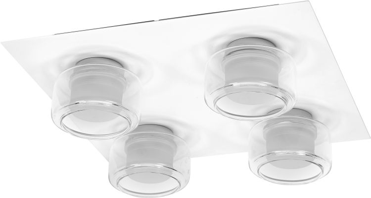 LEDVANCE Orbis Flame 4X5,5W Click CCT IP44 Weiß