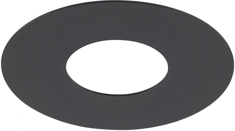 SLV Numinos® XS Einbaurahmen, rund 160/70mm schwarz