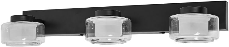 LEDVANCE Orbis Flame 3 x 5,5 W Click CCT IP44 Schwarz