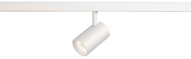 SLV NUMINOS® XS, 48V Spot, rund, 4000 K, 8.7 W, DALI 2, 55°, matt weiß
