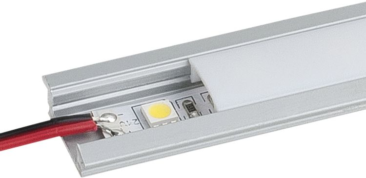Artecta Profile Pro 1 Recessed - Natürlich eloxiertes Aluminium