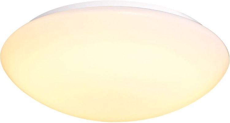 SLV LIPSY 50 Dome, LED Outdoor Wand- und Deckenaufbauleuchte, weiß, IP44