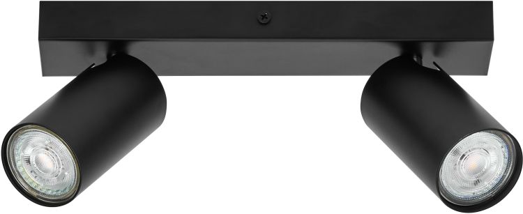 LEDVANCE LED-Spot Octagon GU10 Schwarz 2x3,4W 927 DIM